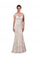 Shop Illusion Bateau Neckline Fit and Flare Lace Wedding Dress Sydney