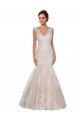 Shop Classic Fit and Flare V-Neck Mermaid Lace Wedding Dress Sydney