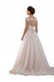 Illusion Sweetheart Neck Ball Gown Tulle Wedding Dress with Lace Bodice Sydney