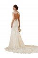 Shop Modern Chapel Train Sweetheart Mermaid Lace Wedding Dress with Keyhole Back Sydney