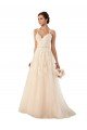 Sweetheart A-Line Tulle Wedding Dress with Lace Illusion Back Sydney
