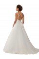 Shop Modern Spaghetti Straps Ball Gown Tulle Wedding Dress with Lace Bodice Sydney