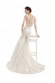 Shop Illusion Neck Mermaid All Over Lace Wedding Dress Sydney