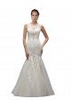 Shop Illusion High Neck Mermaid Lace Wedding Dress Sydney