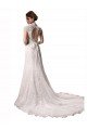 Shop Halter V-Neck Mermaid Lace Wedding Dress with Keyhole Back Sydney