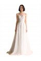 Shop Illusion Neck A-Line Organza Wedding Dress Sydney