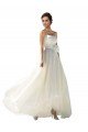 Strapless A-Line Taffeta Wedding Dress Sydney