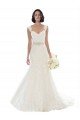 Shop Off the Shoulder Mermaid Lace Beach Wedding Dress with Beaded Belt Sydney