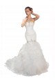Sweetheart Mermaid Cascading Organza Wedding Dress Sydney