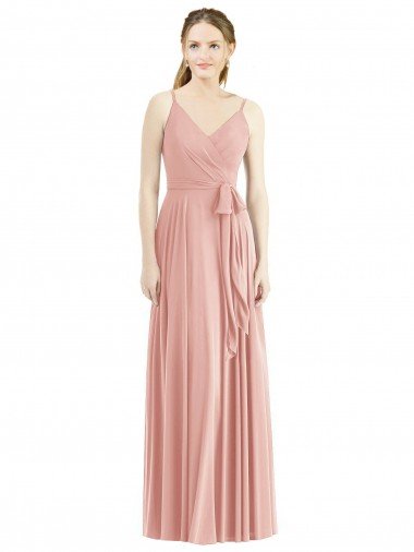 Romantic Full length Long Chiffon Bridesmaid Dress Sydney