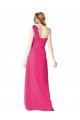 Shop Full Length One Shoulder Chiffon Bridesmaid Dress Sydney