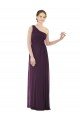 Shop Draped One Shoulder Full Length Chiffon Bridesmaid Dress Sydney
