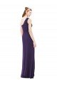Shop Draped One Shoulder Full Length Chiffon Bridesmaid Dress Sydney