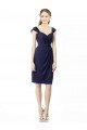 Shop Cocktail Length Short Cap Sleeves Chiffon Bridesmaid Dress Sydney