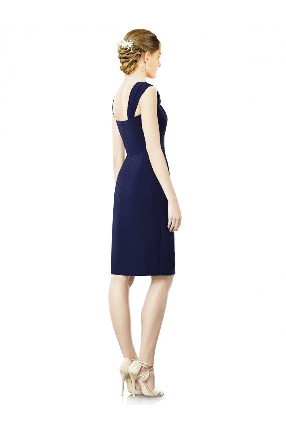 Shop Cocktail Length Short Cap Sleeves Chiffon Bridesmaid Dress Sydney
