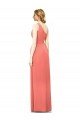 Shop Draped Full Length One Shoulder Chiffon Bridesmaid Dress Sydney