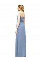 Strapless Long Chiffon Bridesmaid Dress with Sweetheart Neckline Sydney
