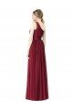 Shop One Shoulder Full Length Long Chiffon Bridesmaid Dress. Sydney