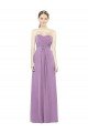 Shop Sweetheart Neckline Strapless Chiffon Bridesmaid Dress with Wrap Pleat Sydney