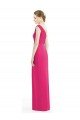 Shop One Shoulder Long Chiffon Bridesmaid Dress Sydney
