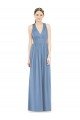 Shop Sleeveless Cross Strap Back Chiffon Bridesmaid Dress Sydney