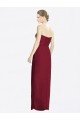 Strapless Sweetheart Long Chiffon Bridesmaid Dress Sydney
