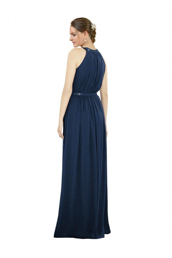 Shop Vintage Full-Length Sleeveless Chiffon Bridesmaid Dress  Sydney