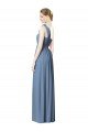 Shop Flower Shoulder Draped One Shoulder Chiffon Bridesmaid Dress Sydney