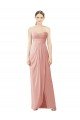 Shop Strapless Sweetheart Long Chiffon Wrap Bridesmaid Dress Sydney
