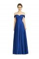 Shop Off the Shoulder Draped Chiffon Maxi Bridesmaid Dress Sydney