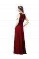Luxe Chiffon Bridesmaid Dress with Open Slit In the Back Sydney