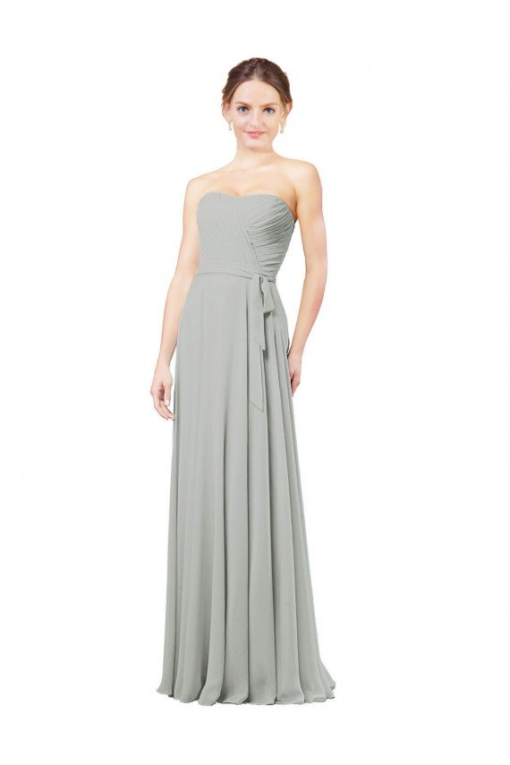 Shop Delicately Draped Chiffon Bridesmaid Dress Sydney