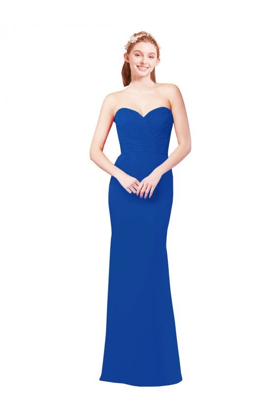 Shop Elegant Chiffon Bridesmaid Dress with Matching Tie Sydney