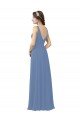 Shop Draped V-Neck Luxe Chiffon Bridesmaid Dress Sydney
