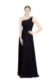 Sweetheart Chiffon Bridesmaid Dress with Beaded One Shoulder Strap Sydney