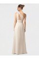 Shop One Shoulder Full Length Chiffon Bridesmaid Dress with Shirred Bodice Sydney