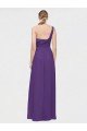 Shop One Shoulder High Low Chiffon Bridesmaid Dress with Wrap Waist Sydney