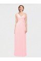 One Shoulder Twisted Waist Sweetheart Chiffon Bridesmaid Dress Sydney