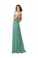 Shop Spaghetti Straps Sweetheart A-Line Chiffon Bridesmaid Dress Sydney