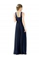 Shop High V-Neck Floor Length Chiffon Bridesmaid Dress Sydney