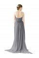 Shop Long Chiffon Bridesmaid Dress with Sweetheart Neckline and Flowing Back Sydney