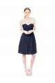 Shop Sweetheart Cocktail Knee Length Chiffon Cocktail Bridesmaid Dress Open Back Sydney