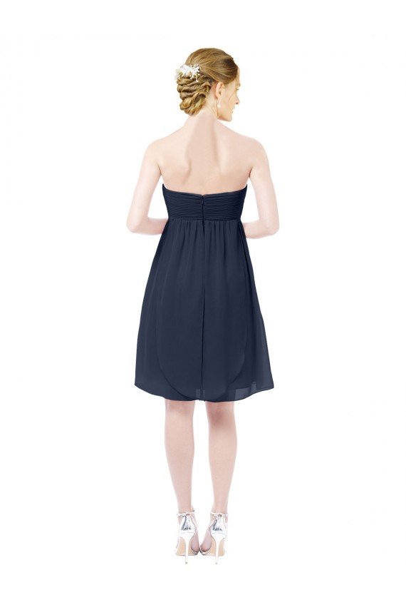 Shop Sweetheart Cocktail Knee Length Chiffon Cocktail Bridesmaid Dress Open Back Sydney
