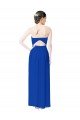 Strapless Sweetheart Keyhole Back Long Chiffon Bridesmaid Dress Sydney