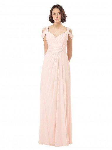 Shop Chiffon Sweetheart Bridesmaid Dress with An Illusion Overlay Sydney