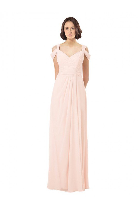 Shop Chiffon Sweetheart Bridesmaid Dress with An Illusion Overlay Sydney