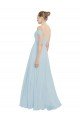 Shop Chiffon Bridesmaids Dress with Off the Shoulder Draped Neckline Sydney
