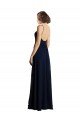 Shop Simple Chiffon Bridesmaid Dress with Deep V-Neckline Sydney