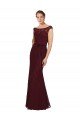 Shop Lace Bridesmaids Dress with Matching Satin Tie Sash Sydney