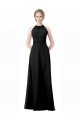 Full Length Chiffon Sweetheart Bridesmaid Dress with An Illlusion Overlay Sydney